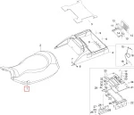510005316 Поролон Водительского Сиденья Для Ski Doo 510005807, 510004868