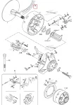 417300069 Ремень Вариатора Для Ski Doo 1998