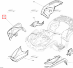 715004630 Правое переднее крыло в сборе Can-Am Outlander