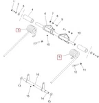 7041240-067 Пружина Задней Подвески Правая Для Polaris Widetrak LX 7041240, 7041240-329