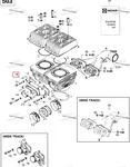 420850151 Прокладка Впускного Коллектора Для Ski Doo Skandic 1997-1998