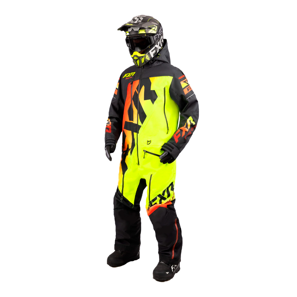 Комбинезон FXR CX без утеплителя Black/Inferno, 3XL, 222802-1026-22