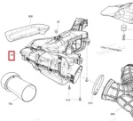 508000948 Воздуховод Для Ski Doo Rev Gen4 850 E-TEC TURBO