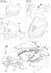517304408 Консоль Желтая Для Ski Doo