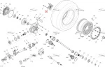 705502470 Ступица Задняя Для BRP Can Am COMMMANDER