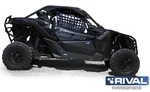 444.7247.1 RIVAL Нижние панели дверей, комплект крепежа BRP Can-am Maverick X3