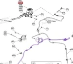 705602252 Ручка Тормоза Для BRP Can Am Outlander