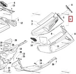 2718-662 Панель Вехняя Правая Зеленая Для Arctic Cat 2718-716
