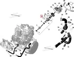 420950897 Кольцо Уплотнительное Помпы Для Ski Doo 850 E-TEC, 600 EFI 420950897 Кольцо Уплотнительное Помпы Для Ski Doo 850 E-TEC, 600 EFI