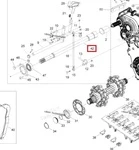 504153070 Промежуточный Вал КПП Для Ski Doo Skandic, Expedition