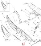 505075204 Лыжа Pilot DS-4 Черная Для Ski Doo