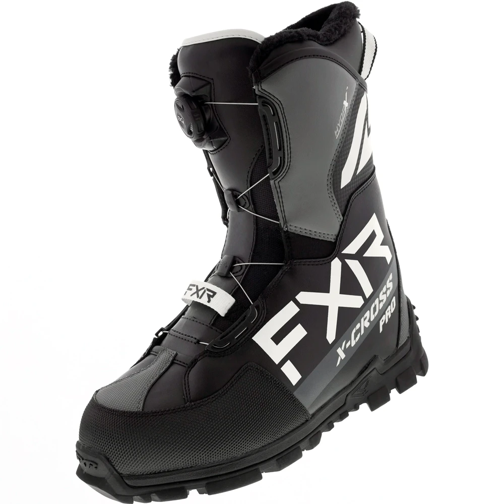 Ботинки FXR X-Cross Pro BOA Black/White 220707-1001