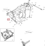 518334459 S - Модуль Рамы Для Ski Doo 518332096, 518328476, 518329966, 518330573, 518334549