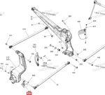706004704 Скребок Грязевой Задний Правый Для BRP Can Am Maverick R