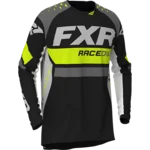 Джерси FXR REVO MX JERSEY Hi Vis/Black/Char/White 203305-6510