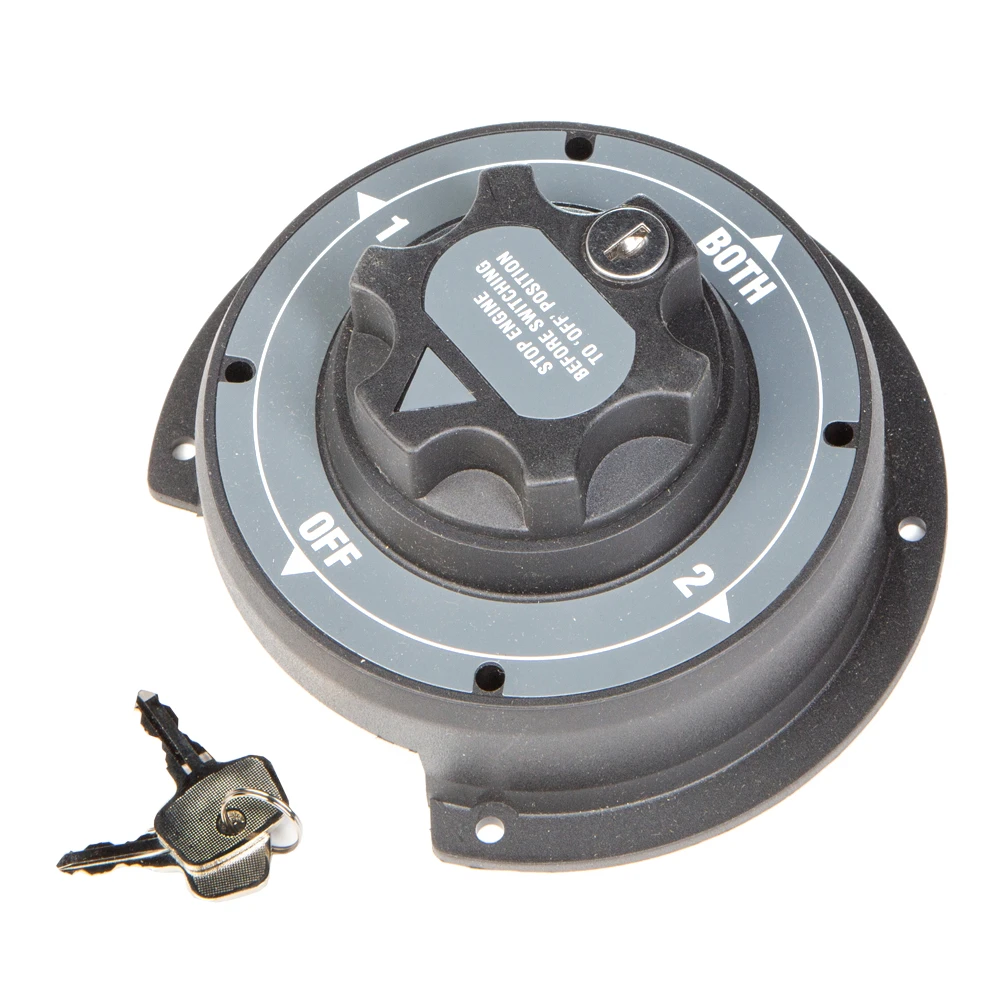 Переключатель батарей Skipper 310A, 500A/5min, с AFD, с замком, четырёхпозиционный