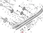 503194067 Слайдер Оси Ролика Задней Подвески Для Ski Doo 503194412