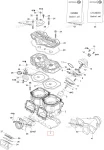 420931581 Прокладка Под Цилиндры Для Ski Doo