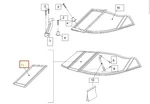 204071563 BRP Бортовая накладка, пластик