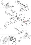 705401112 Привод В Сборе Передний Правый Для BRP Can Am Renegade