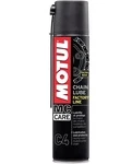 102983 MOTUL Смазка цепи для кольцевых гонок и дорожных мотоциклов, белая C4 Chain Lube FL 400 мл