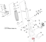 42-1030 MAX POWER Шаровая Опора Рычага Нижняя Для Polaris 7061158, 7061130, 7061153, 7080364, 7080673, 7080927, AT-08554