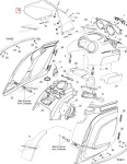 517303348 Стекло Ветровое Для Ski Doo 2007-2009