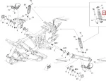 706000652 Пружина Заднего Амортизатора Черная Для BRP Can Am Outlander 706000551