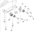 3022426 Втулка Подушки Двигателя Для Polaris