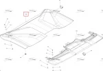 705015973 Крыша Пластиковая Черная Для BRP Can Am Maverick R