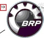 704909039 Эмблема Логотипа BRP Для Ski Doo 204901459, 516010443, 204900626, 704900862