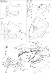 517304408 Консоль Желтая Для Ski Doo