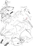517303771 Дефлектор Левой Боковой Панели Для Ski Doo GTX SE 1200 4-TEC 2009