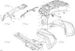 705005470 Кронштейн Площадки Багажника Для BRP Can Am MAVERICK, Outlander 705016092
