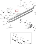 503194253 Полоз Гусеницы Серебристый 165 Дюймов Для Ski Doo 503195074, 503195080, 503194516, 503194514, 503195078