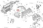 705014883 Накладка Выноса Радиатора Левая Для BRP Can Am Outlander XMR