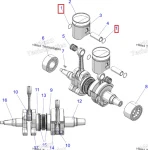 3024383 Кольцо Стопорное Поршневого Пальца Для Polaris