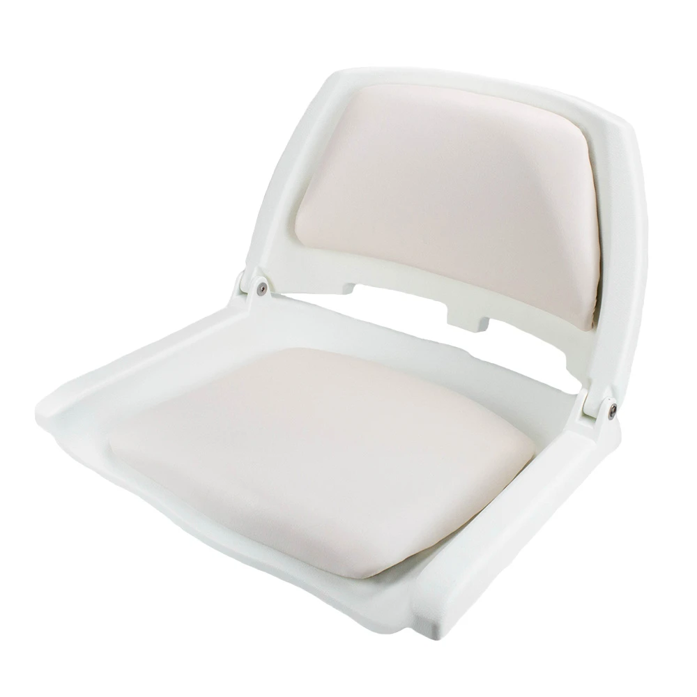 Кресло складное с мягкими накладками Skipper белый