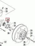 1602-983 Подшипник Вала Ведомого Вариатора Для Arctic Cat 660