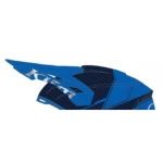 Козырек для шлема Klim F3 Carbon Pro Visor Diamondback Electric Blue Lemonade 3802-000-000-010