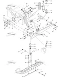 506137910 Рычаг Продольный Левый Для Ski Doo 1997
