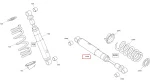 503193521 Амортизатор Задней Подвески Для BRP Lynx