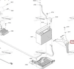 515178695 Кронштейн Аккумулятора Для Ski Doo SKANDIC, EXPEDITION