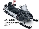 Free Wind Ремонтный Комплект 'Б' Для Перетяжки Пассажирского Сиденья Для Ski Doo REV XU 510005320