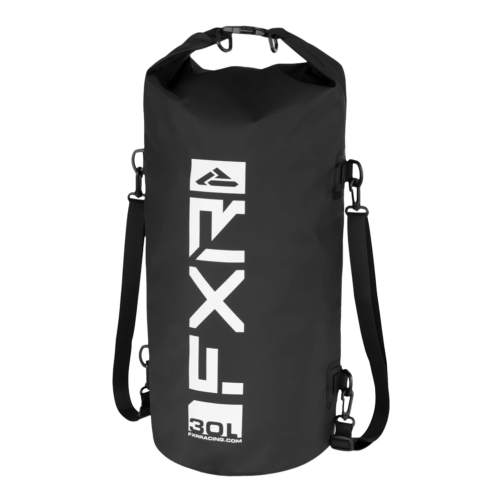 Сумка FXR Dry Bag 30л Black/White, 243202-1001-30