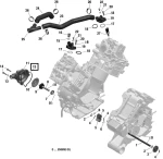 420651191 Прокладка Помпы Для Ski Doo 420651190