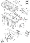 420832490 Подшипник Двигателя Для Ski Doo