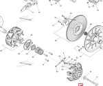 417223778 Паук Ведущего Вариатора Для Ski Doo 417223565