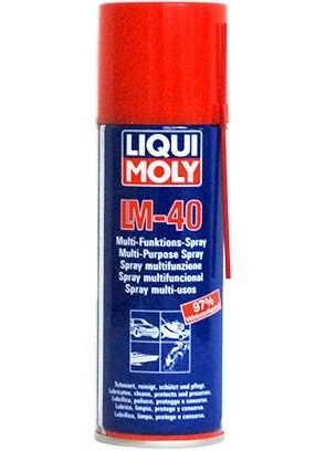 3390 LIQUI MOLY LM40 Multi Funktions Spray Смазка Синтетическая Проникающая Универсальная ВД40 200 МЛ Аэрозоль