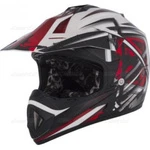 Шлем кроссовый CKX TX529 Leak красный размер XL